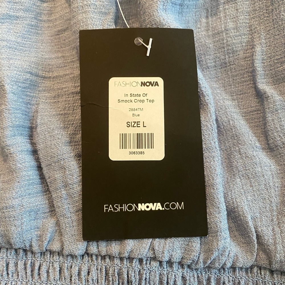 Fashion Nova Smock Cop Top - Picture 5 of 5